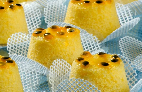 Mini bolo de Maracujá