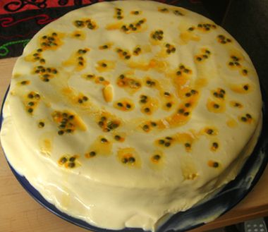 Bolo de Maracujá
