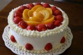 Bolo de Morango com Chantilly