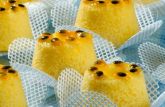 Mini bolo de Maracujá